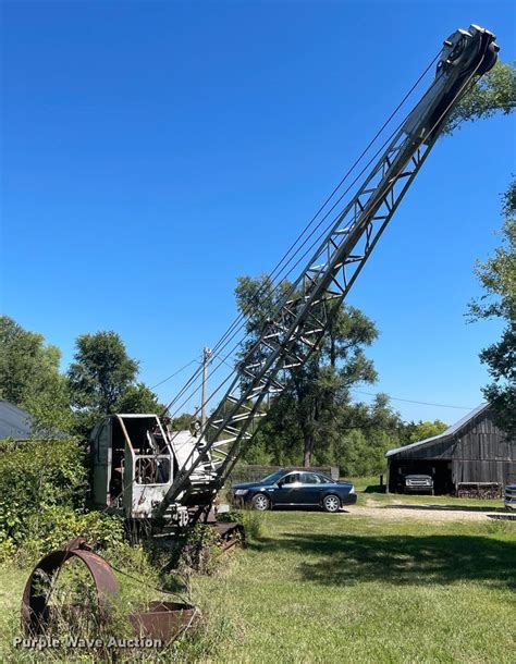 insley k12 crawler dragline